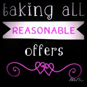 SEE SOMETHING YOU LIKE? MAKE AN OFFER! ♥️